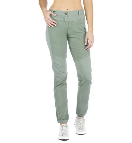 Chillaz Waldhorn W - pantaloni arrampicata - donna Green