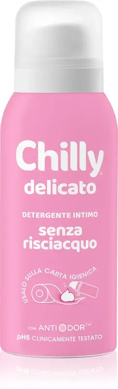 Chilly Delicate No Rinse mousse detergente delicata per l igiene intima 100 ml
