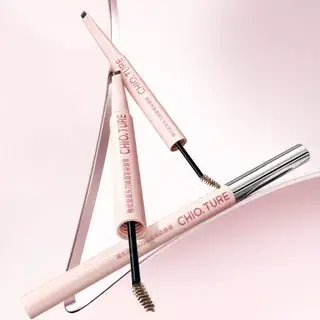 CHIOTURE Dual-Ended Eyebrow Pen & Eyebrow Tint - 4 Colors 02# Golden Brown (250mg & 750mg)