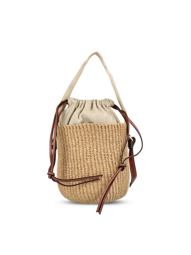 CHLOE Borsa Cesto Woody Piccola BEIGE