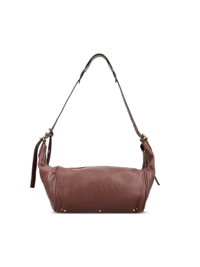 Borsa realizzata in pelle MARRONE