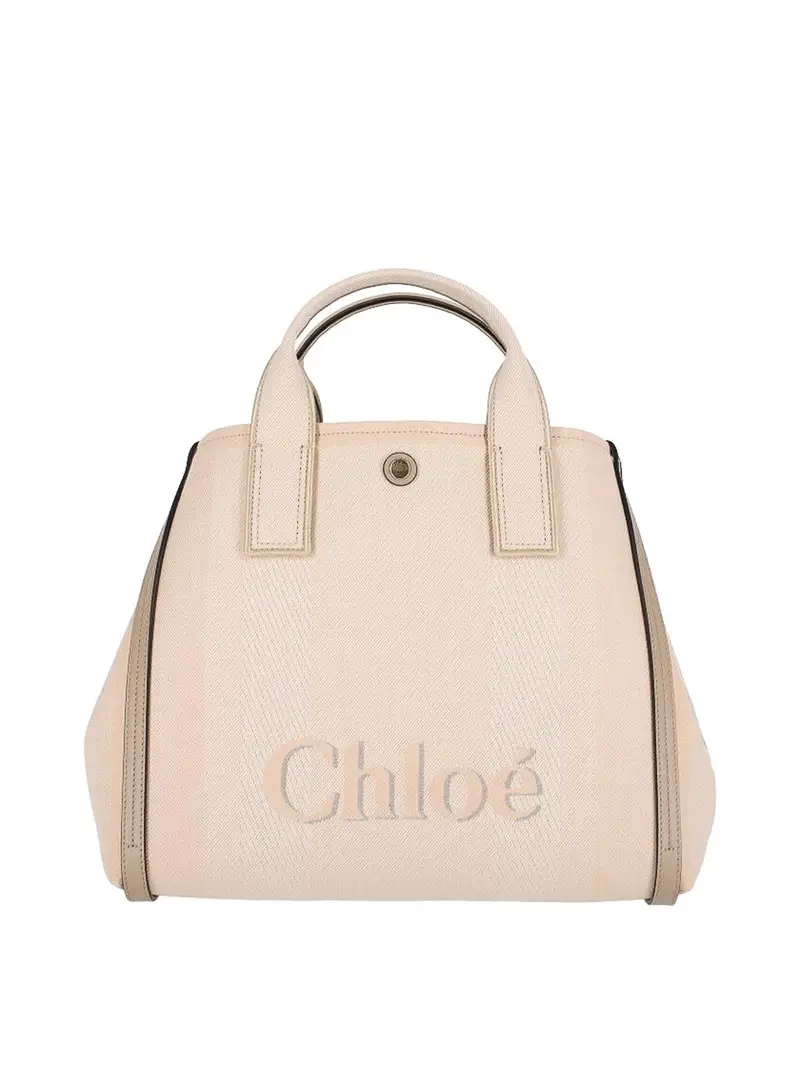 Chloe' Borsa Tote Bianco