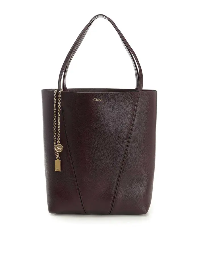 Borsa tote grande Rosso Scuro