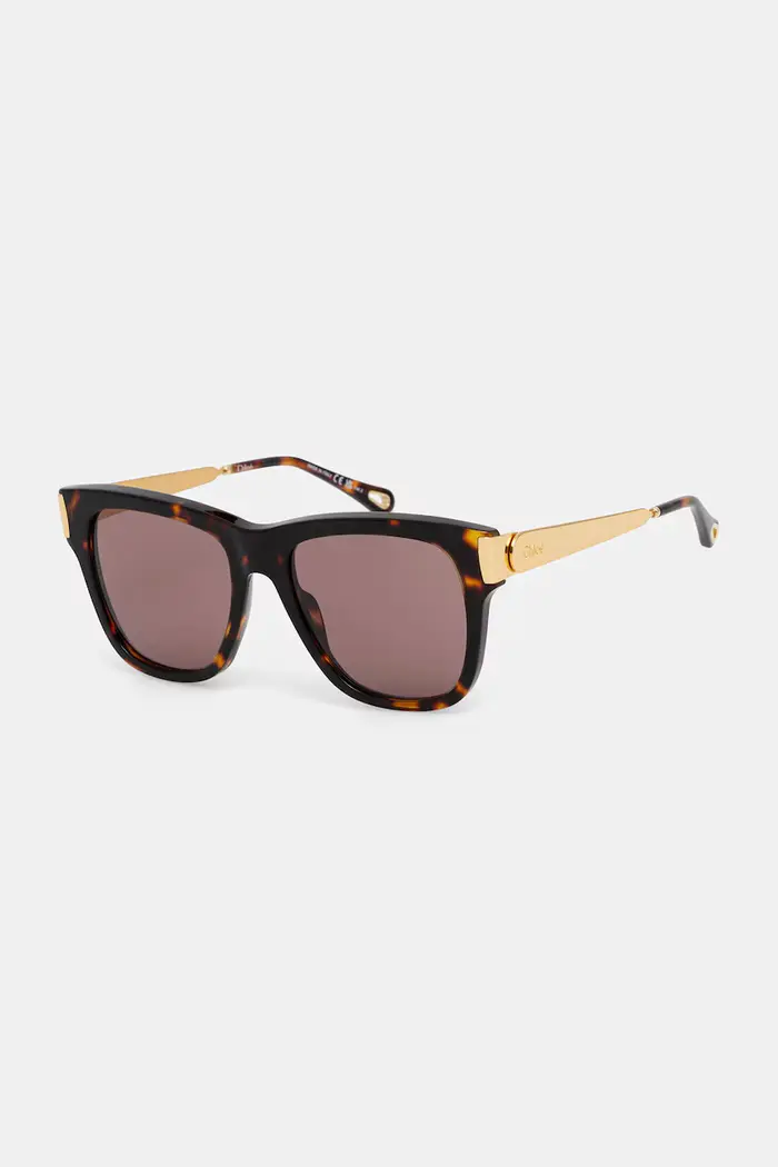 occhiali da sole da donna Marrone