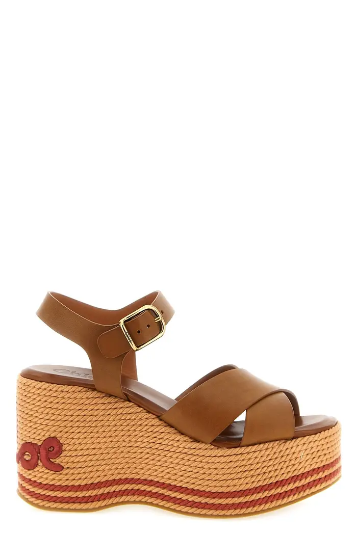 Sandalo Chloé Sand Marrone
