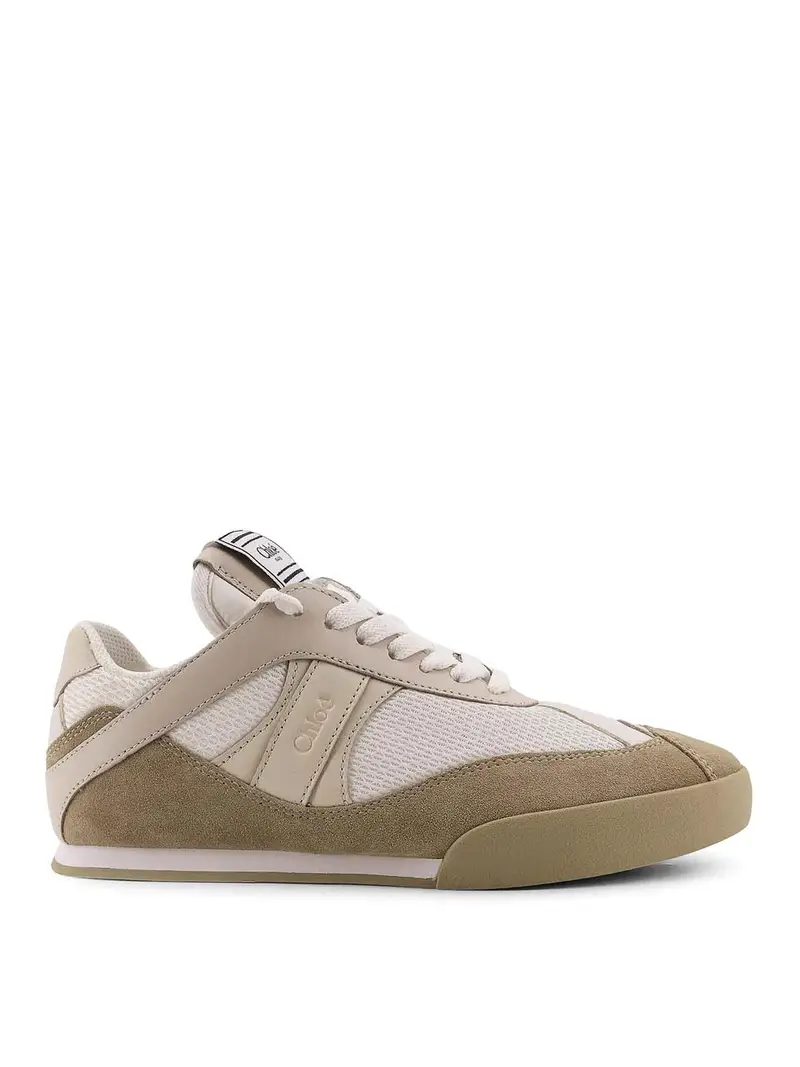 Chloe Sneakers Kick Marrone