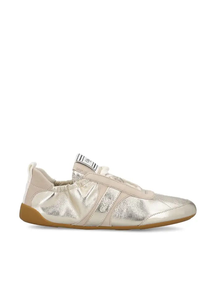 Sneakers realizzate in pelle ORO