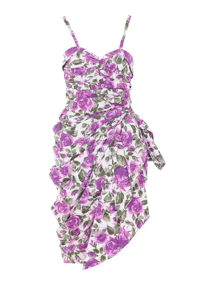 Chloe Vestito multicolore Viola