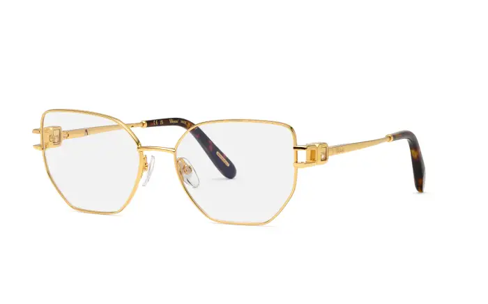 Chopard Donna VCHM45S 400 Montature da vista Metallo Oro Farfalla