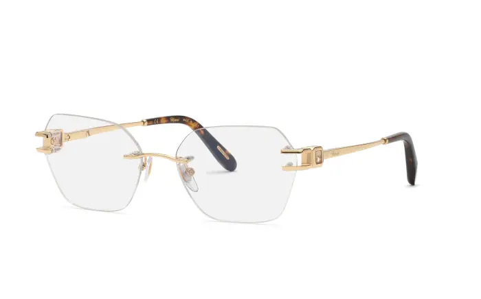 Chopard Donna VCHM46S 300KS2 Montature da vista Metallo Oro Squadrata