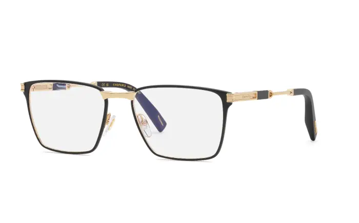 Chopard Uomo VCHM09 302 Montature da vista Metallo Oro Squadrata