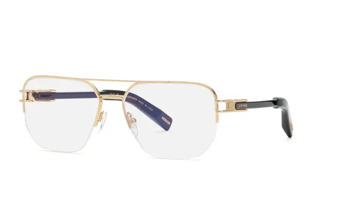 Chopard Uomo VCHM10 300 Montature da vista Metallo Oro Geometrica