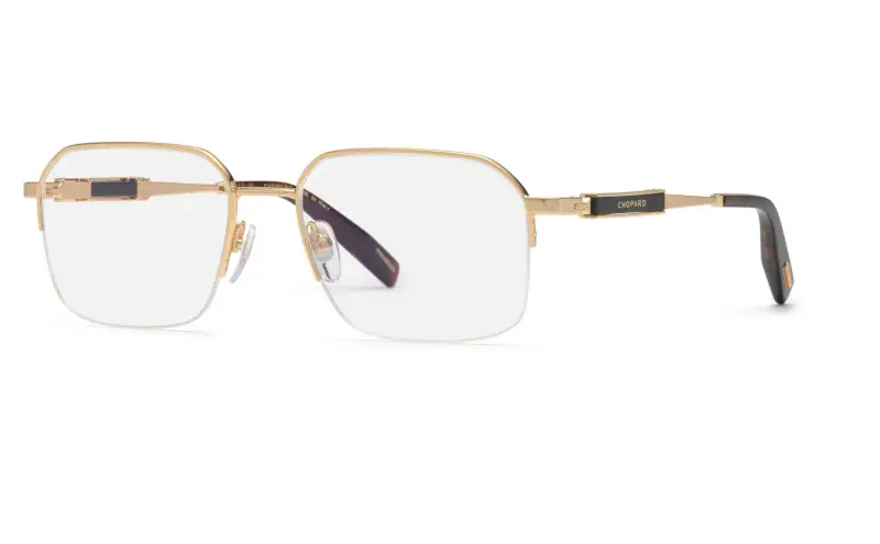 Chopard Uomo VCHL51 0300 Montature da vista Metallo Oro Squadrata