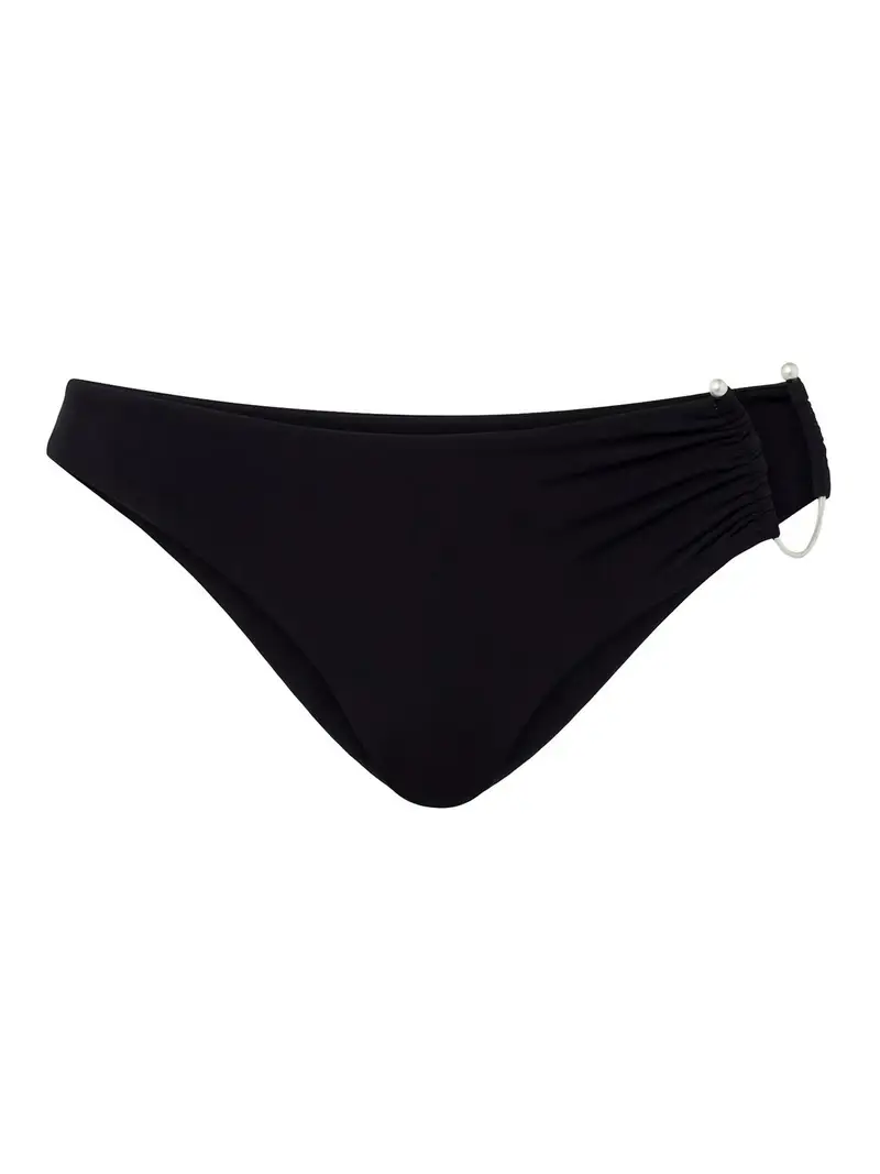 Christopher Esber Fondo bikini con punta a U Nero