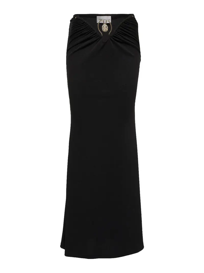 Christopher Esber Gonna lunga al quarzo Nero