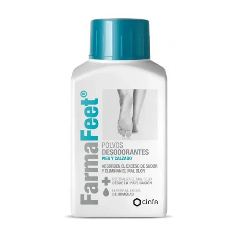 Cinfa FarmaFeet Deodorante per piedi in polvere 75 g