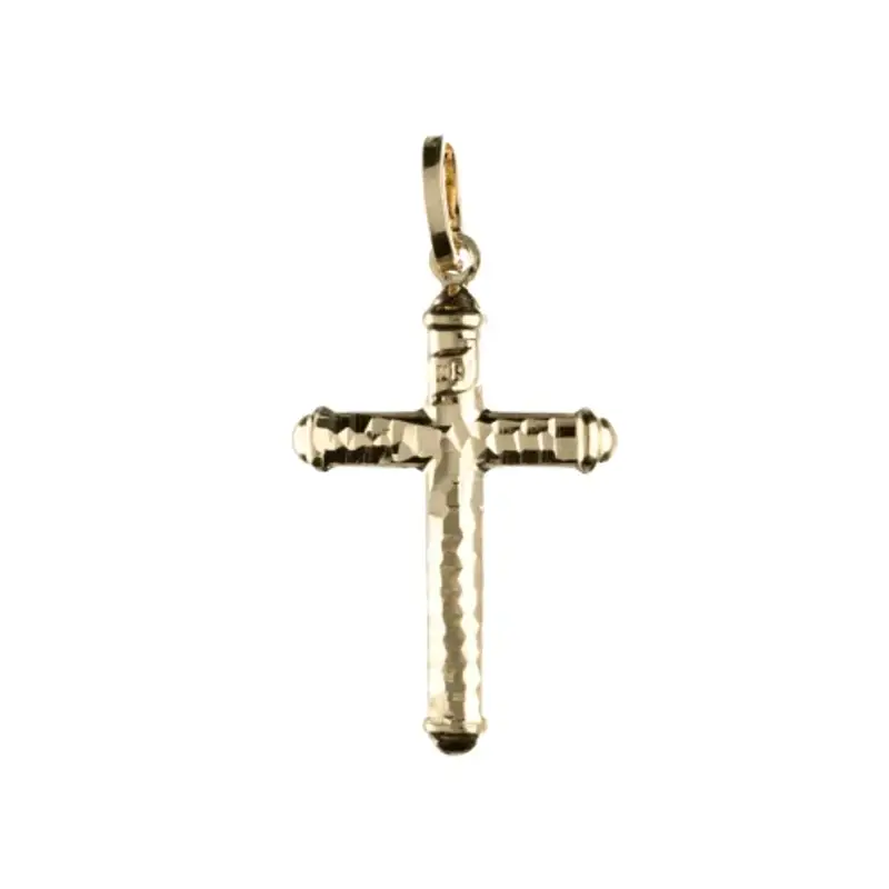 Gioielleria Lucchese Oro Ciondolo Croce Unisex Oro Giallo GL102080