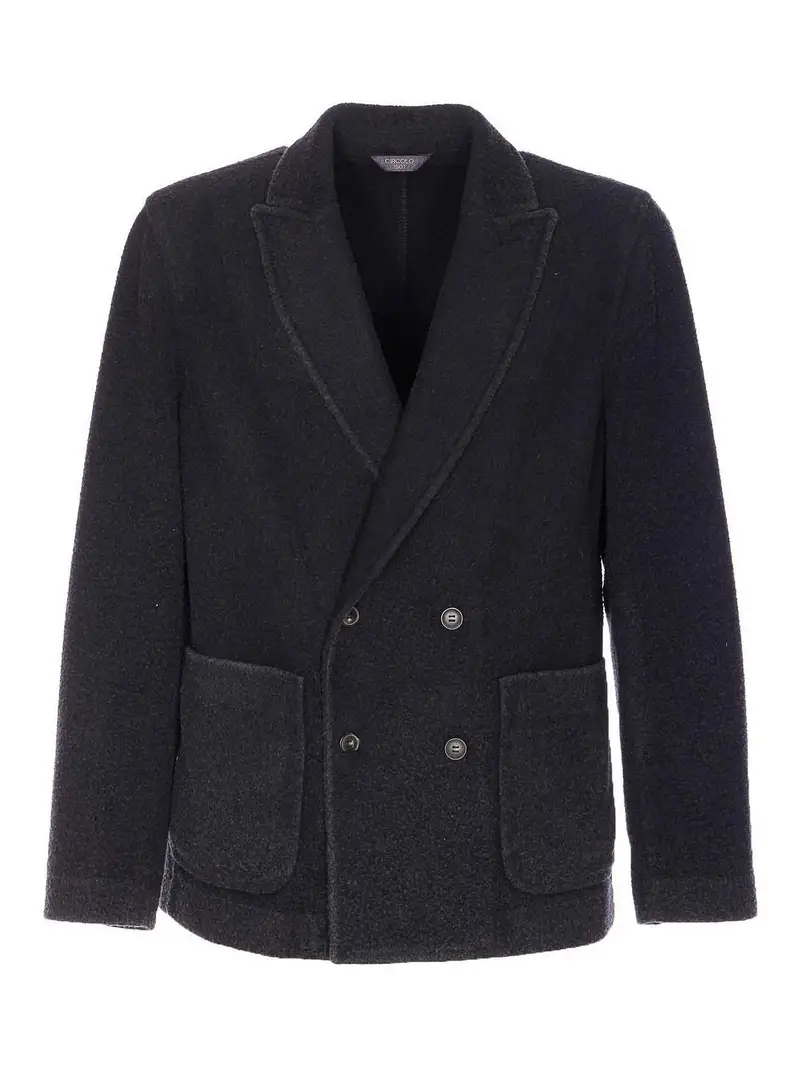 Circolo 1901 Giacca blu con bottoni doppiopetto