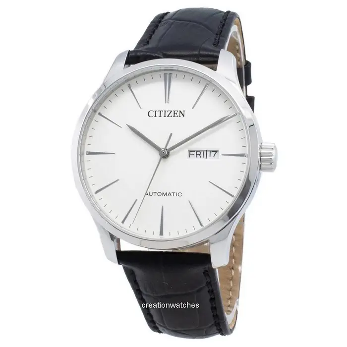 Citizen Orologio automatico da uomo NH8350-08B bianco