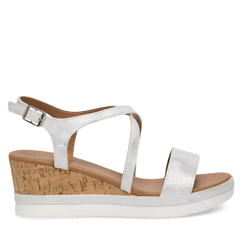 Clara Barson Sandali GYDA WS216-02 Argento