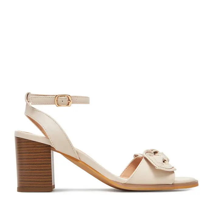 Clara Barson Sandali WS24053-01 Écru Crema