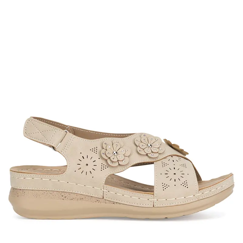 Clara Barson Sandali WYL05010-16 Beige