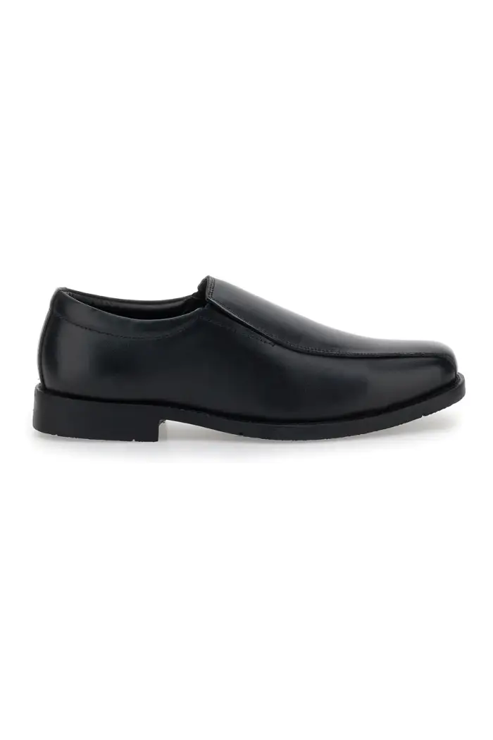Mocassini neri eleganti slip on in pelle Claremorris 02CROSS [NERO]