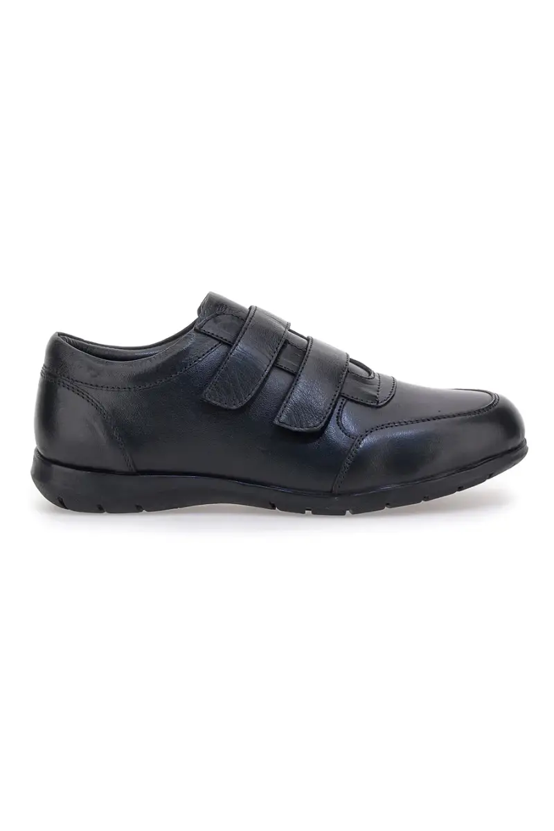 CLAREMORRIS Scarpe Stringate nere sportive con chiusura a strappo 458ADAM [NERO]