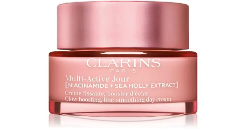 Clarins Multi-Active Day Cream All Skin Types crema lisciante e illuminante per tutti i tipi di pelle 50 ml