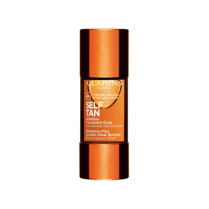Clarins Selftan Radiance-Plus Golden Glow Booster Viso autoabbronzante per la pelle - 15ml