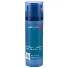 Clarins Super Gel Idratante 50 ml Uomo - Gel viso uomo