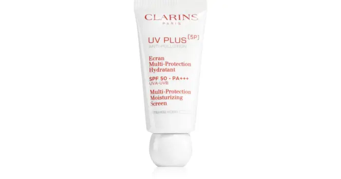 Clarins UV PLUS [5P] Anti-Pollution Translucent crema multiuso idratante SPF 50 30 ml