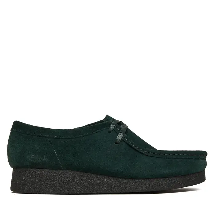 Scarpe basse Clarks WallabeeEVOSh 26184613 Verde