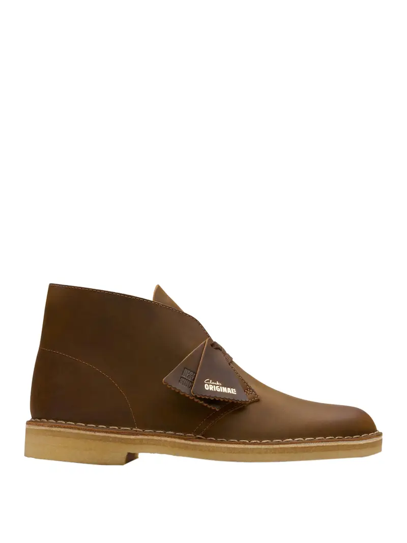 clarks stivaletto desert boot da uomo - marrone