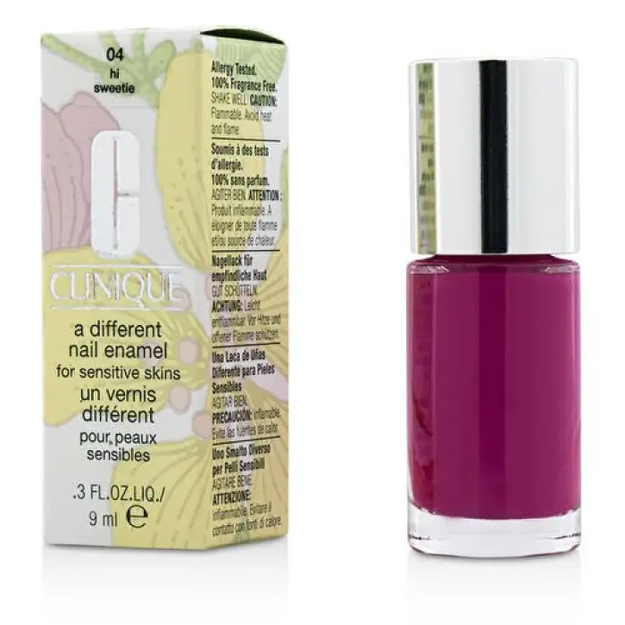 Clinique A Different Nail Smal Base & Top Coat Smalto per Unghie 04 Hi Sweetie 9 ml