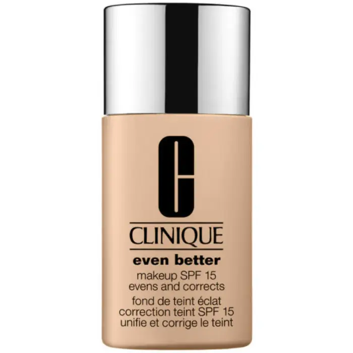 Clinique Even Better, senza parabeni, idratante, fondotinta liquido, Amber, SPF 15, 30 ml