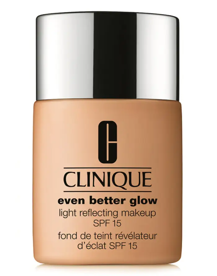 Clinique Fondotinta liquido riflettente Even Better Glow WN 54 Honey Wheat SPF 15 30 ml