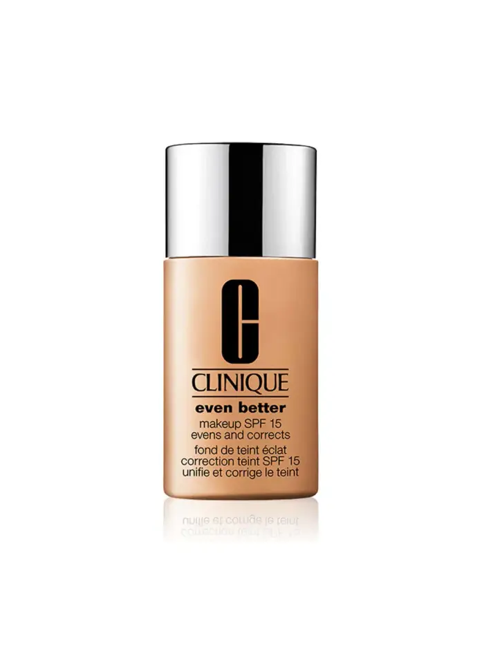 Clinique Trucco liquido per unificare il tono della pelle colorata, SPF 15 (Even Better Makeup) 30 ml - Tonalità 12 WN 100 Deep Honey