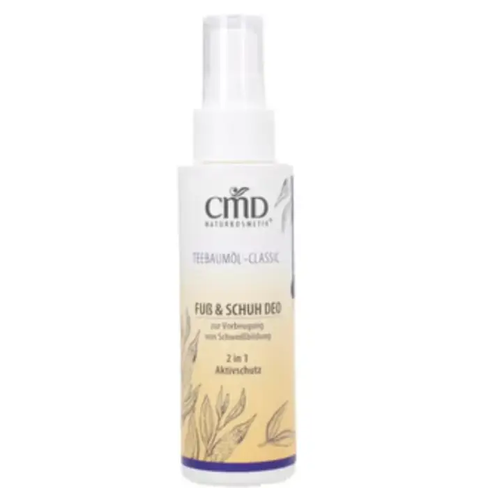 CMD Naturkosmetik Deodorante per Piedi e Scarpe al Tea Tree 100 ml