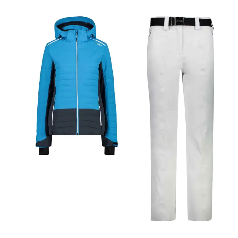 CMP COMPLETO GIACCA + PANTALONI DONNA Azzurro
