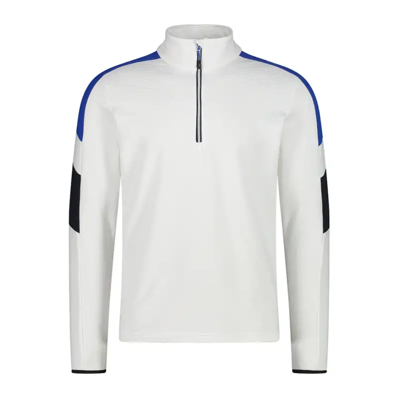 CMP Felpa con cerniera a metà Blanc