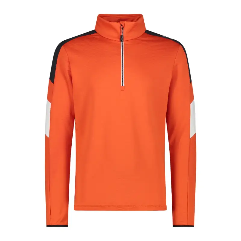 CMP Felpa con cerniera a metà Orange