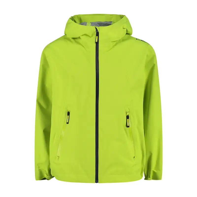 CMP Giacca impermeabile con cappuccio fisso per bambini