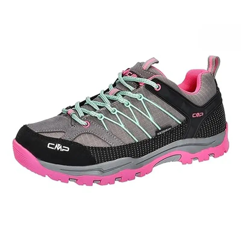CMP KIDS Rigel Low Trekking Shoes WP, Scarpe Trekking Unisex - Bambini e Ragazzi