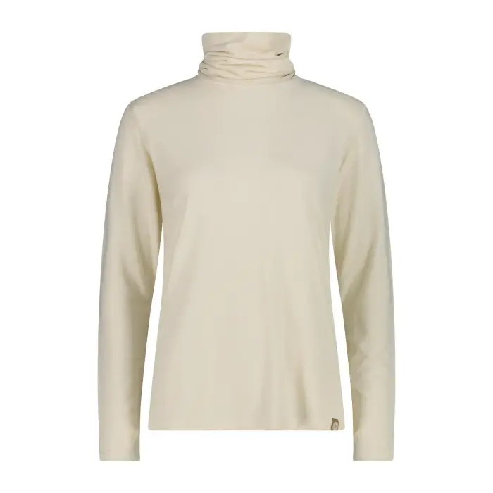 CMP Maglietta a col bateau ampia donna Beige