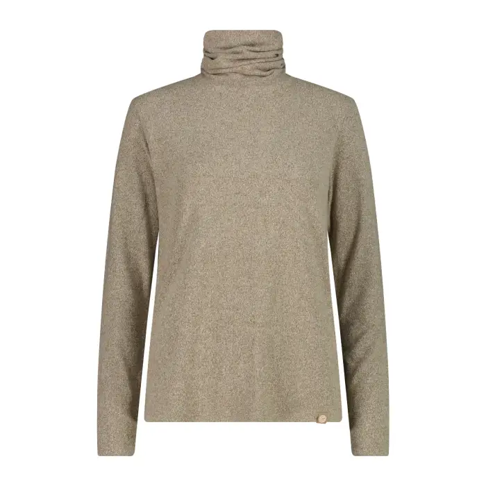 CMP Maglietta a col bateau ampia donna Marron