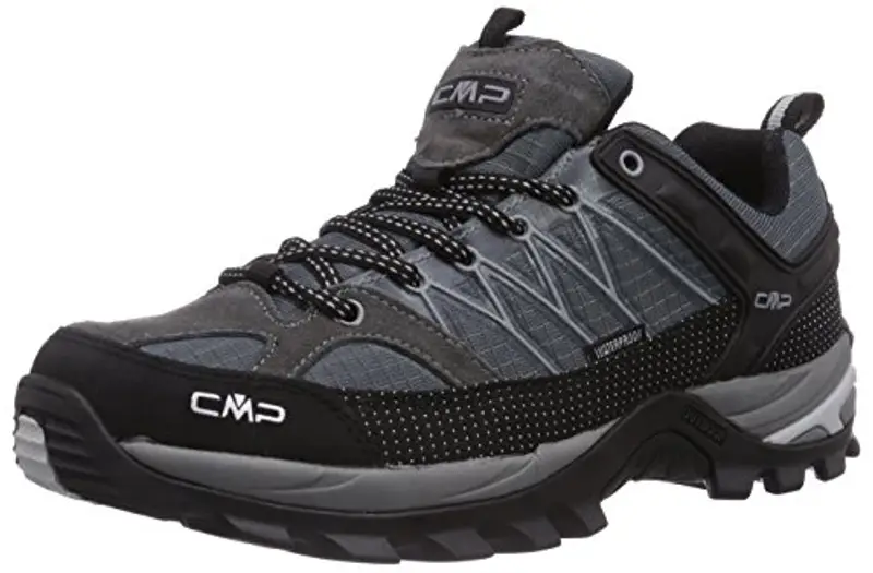 CMP Rigel Low Trekking Shoes Wp, Scarpe da trekking Uomo, Grey, 44 EU