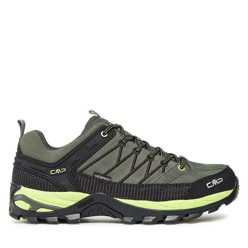 CMP Scarpe da trekking Rigel Low Trekking Shoes Wp 3Q13247 Verde