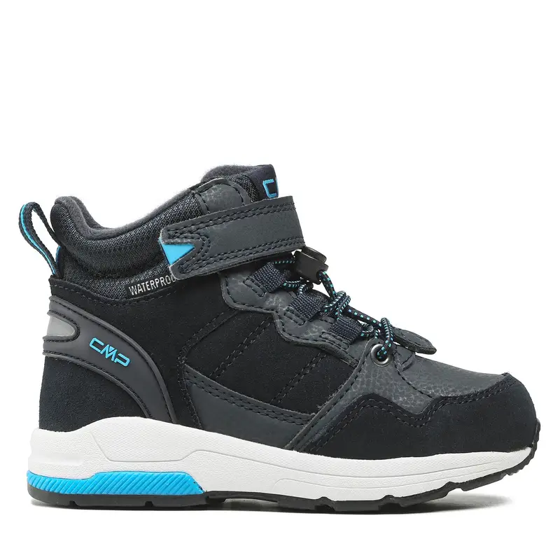 CMP Sneakers Kids Hadil Leather Wp Urban 3Q84524 Blu scuro