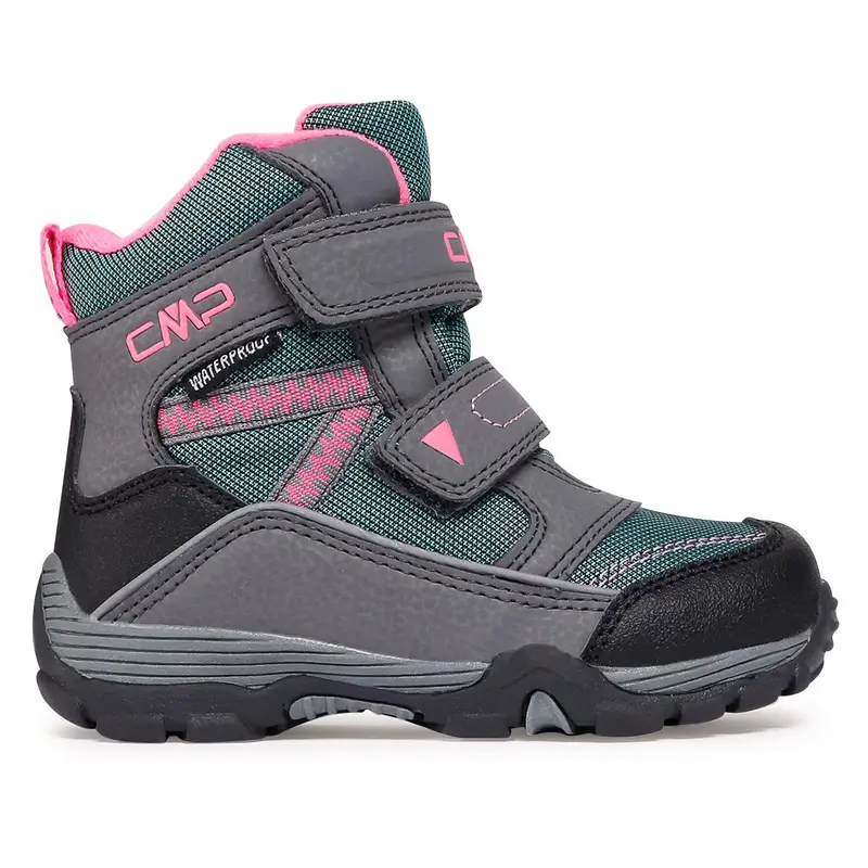 CMP Stivali da neve Kids Pyry Snow Boot Wp 38Q4514 Grigio